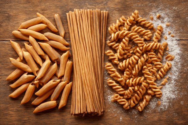 Illustrazione generata con AI: Barilla vs Rummo: Pasta Integrale, Valori Nutrizionali e Sapore - cover