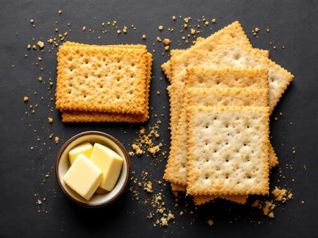 Illustrazione generata con AI: Galbusera vs Misura: E-numeri nei Crackers - cover