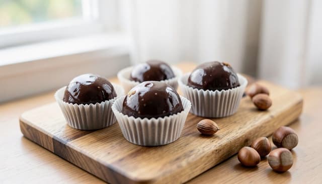 Illustrazione generata con AI: Ferrero vs Perugina: Cioccolato e Praline, Qualità e Gusto - cover